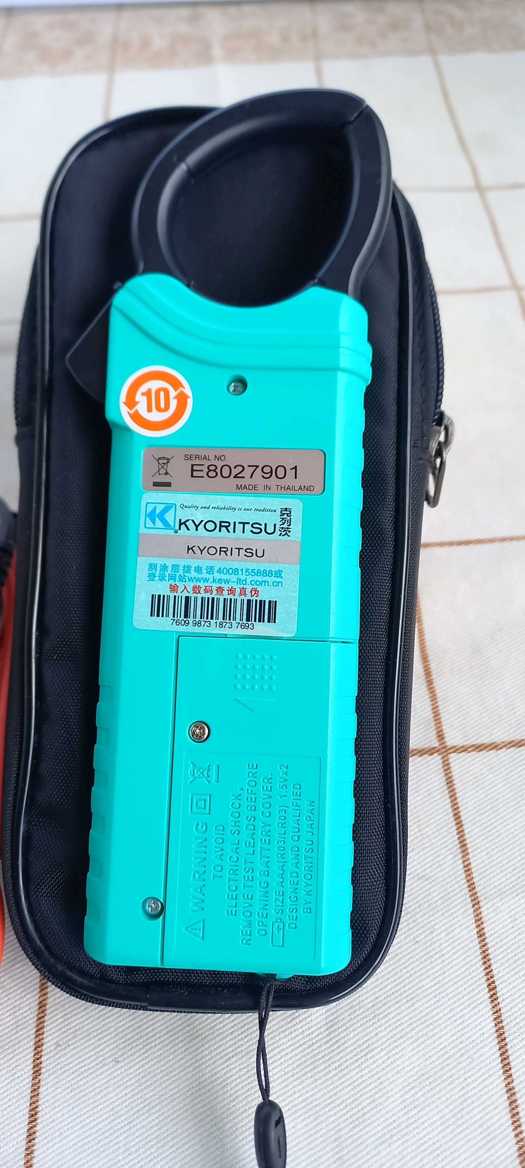 kyioritsu, pinça amperimetrica nova