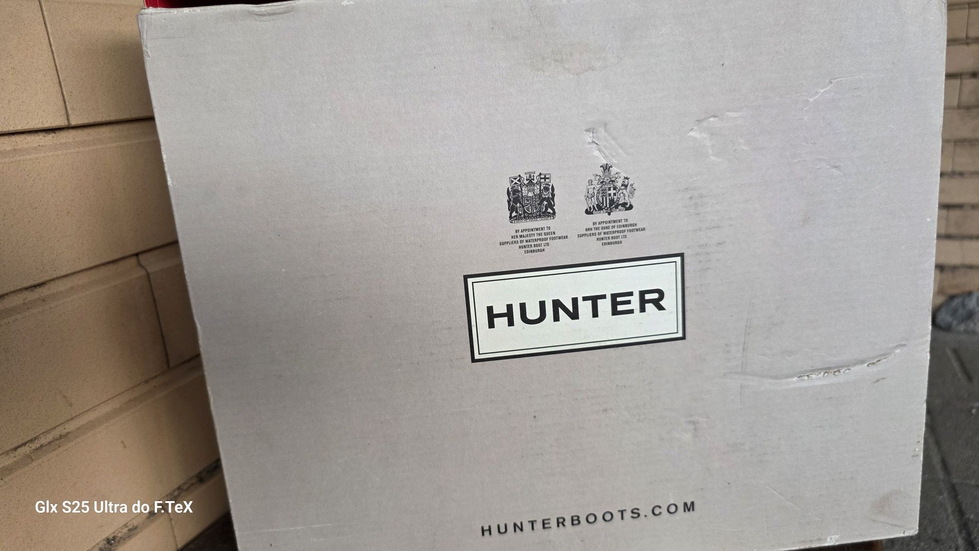 Botas senhora hunter pouco uso n37