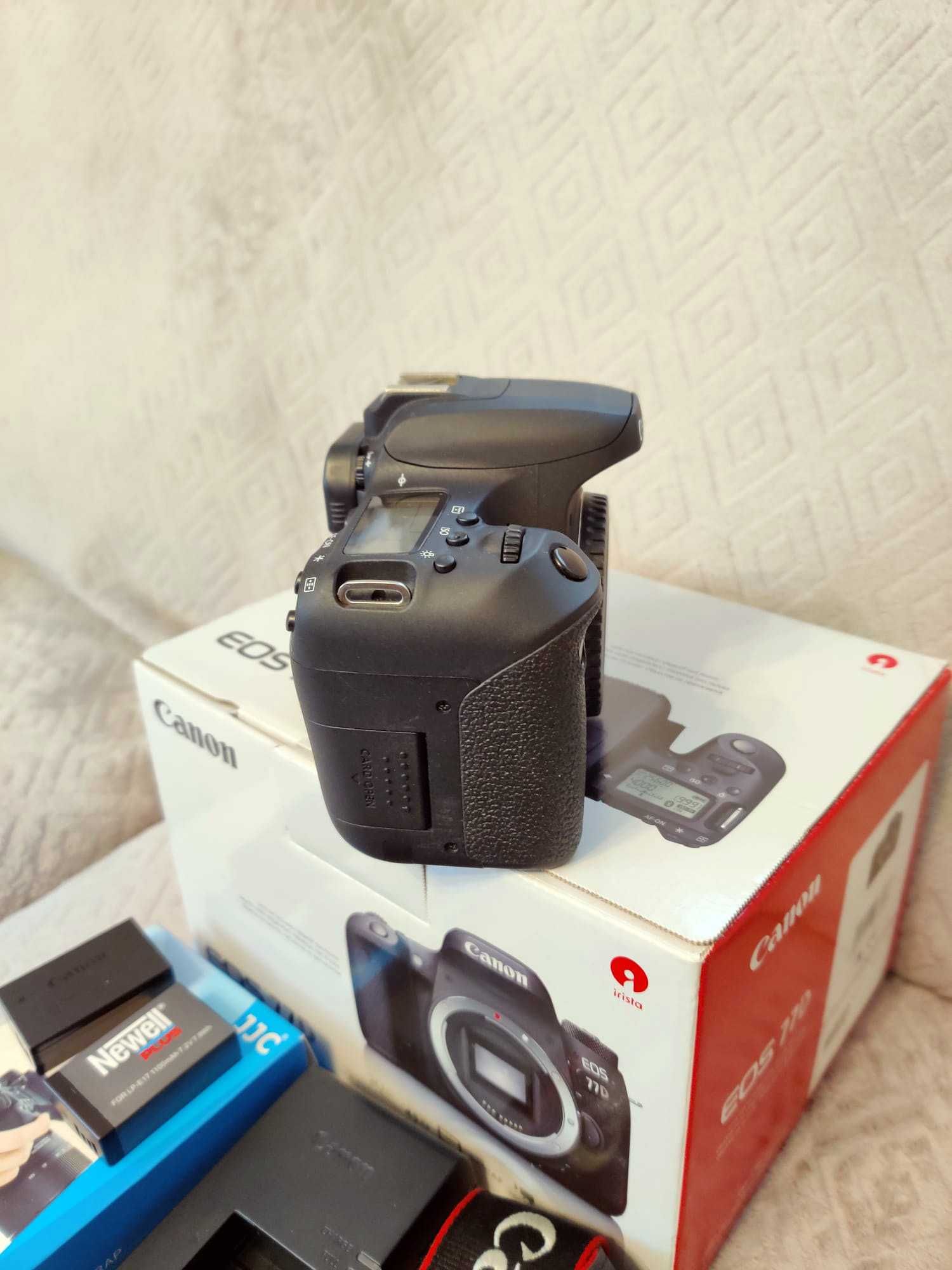 Cyfrowa lustrzanka Canon EOS 77D idealny stan, 3600 zdjęć !!! BODY