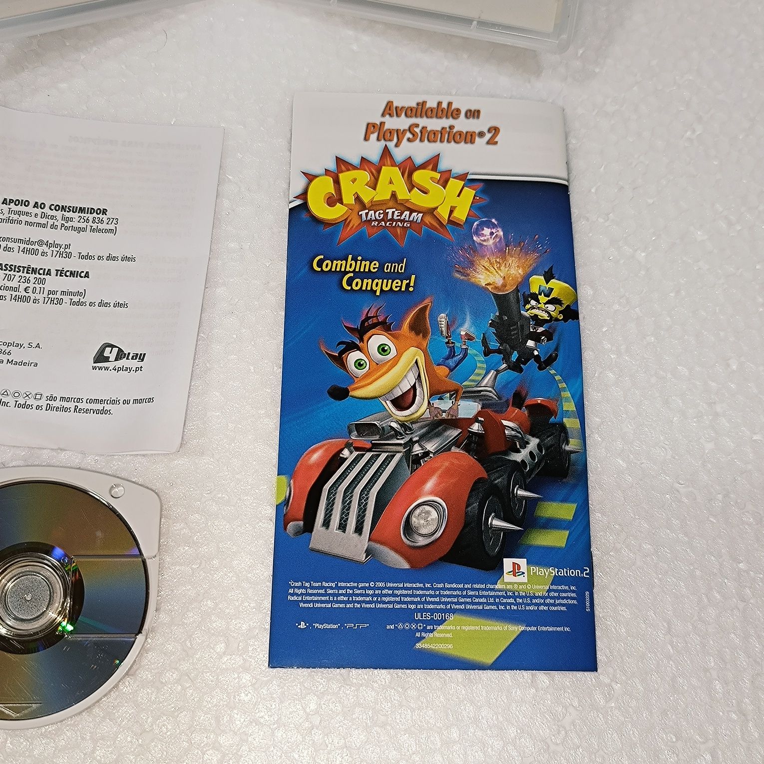 Crash Tag Team Racing Sony PSP