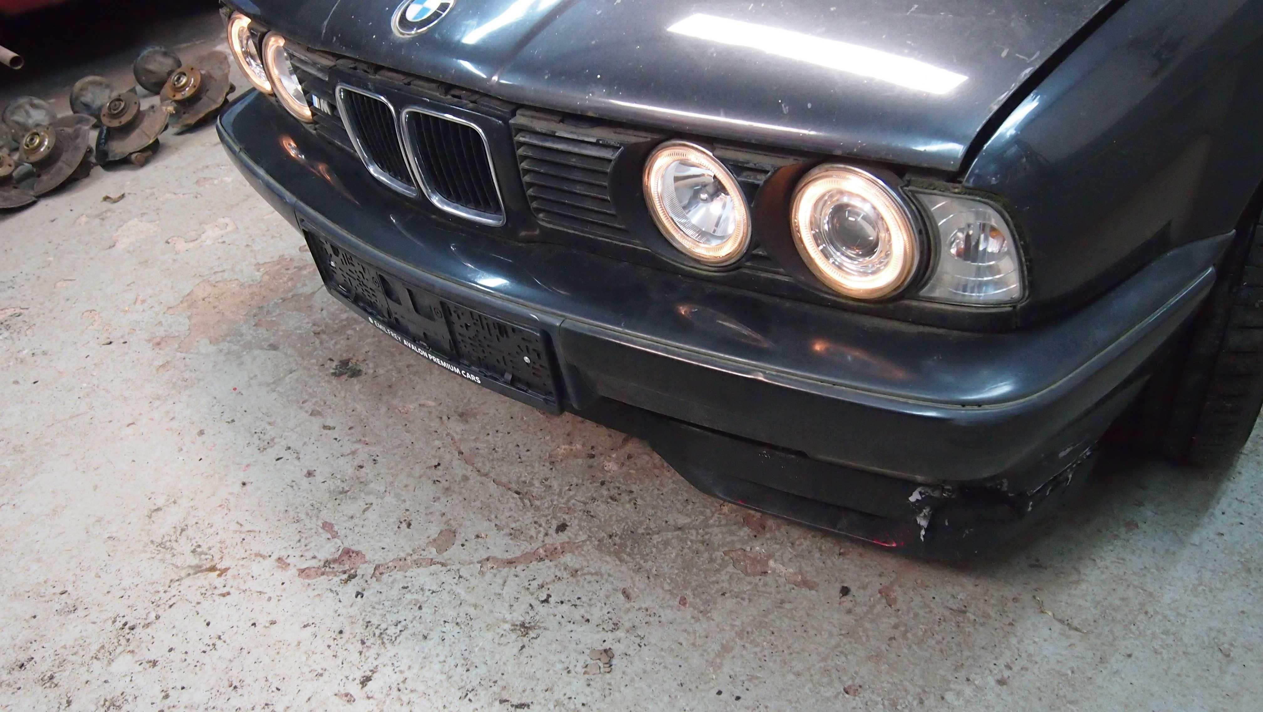 BMW E34 Lampy przód Kierunkowskazy ringi soczewka Tuning