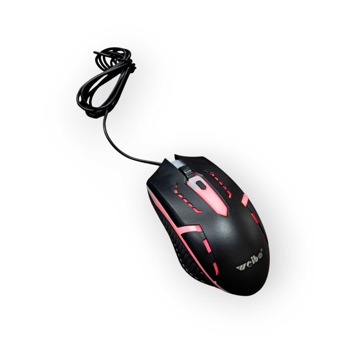 MYSZ gamingowa WEIBO M-39 USB LED RGB- zmiana kolorów, przewodowa
