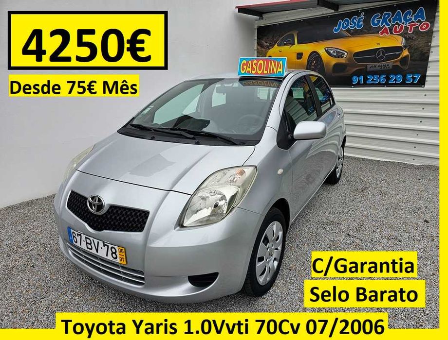 Toyota Yaris 1.0Vvti 70Cv Selo Barato 07/2006
