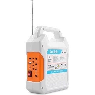 Продектор, солнечная станция,фонарь, радио, аккамулятор S-Link SL-8699