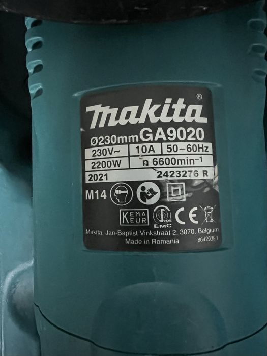 Мережева болгарка 230 круг Makita GA 9020
