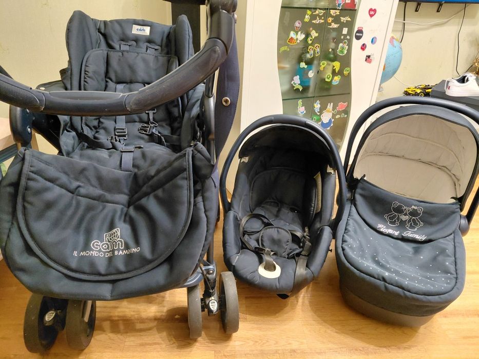 Коляска Cam elegant family 3 в 1