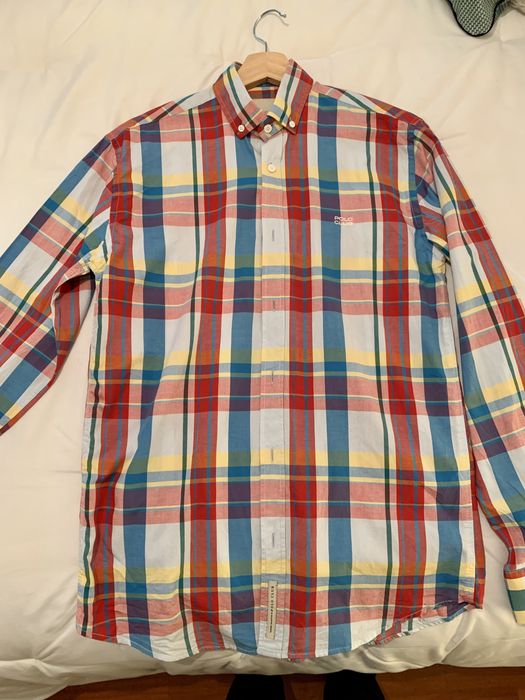 Camisa Polo Club aos quadrados