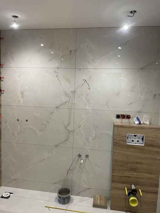 6,48 m2 płytek 60x120 Azzario Infinity bell onyx white.