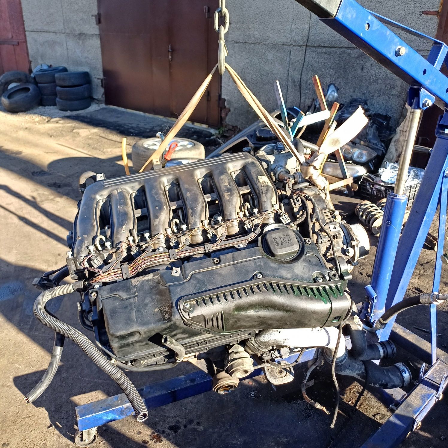 Мотор двигатель m57n 3.0d 218кс bmw x5 e53 двигун 3.0 дизель