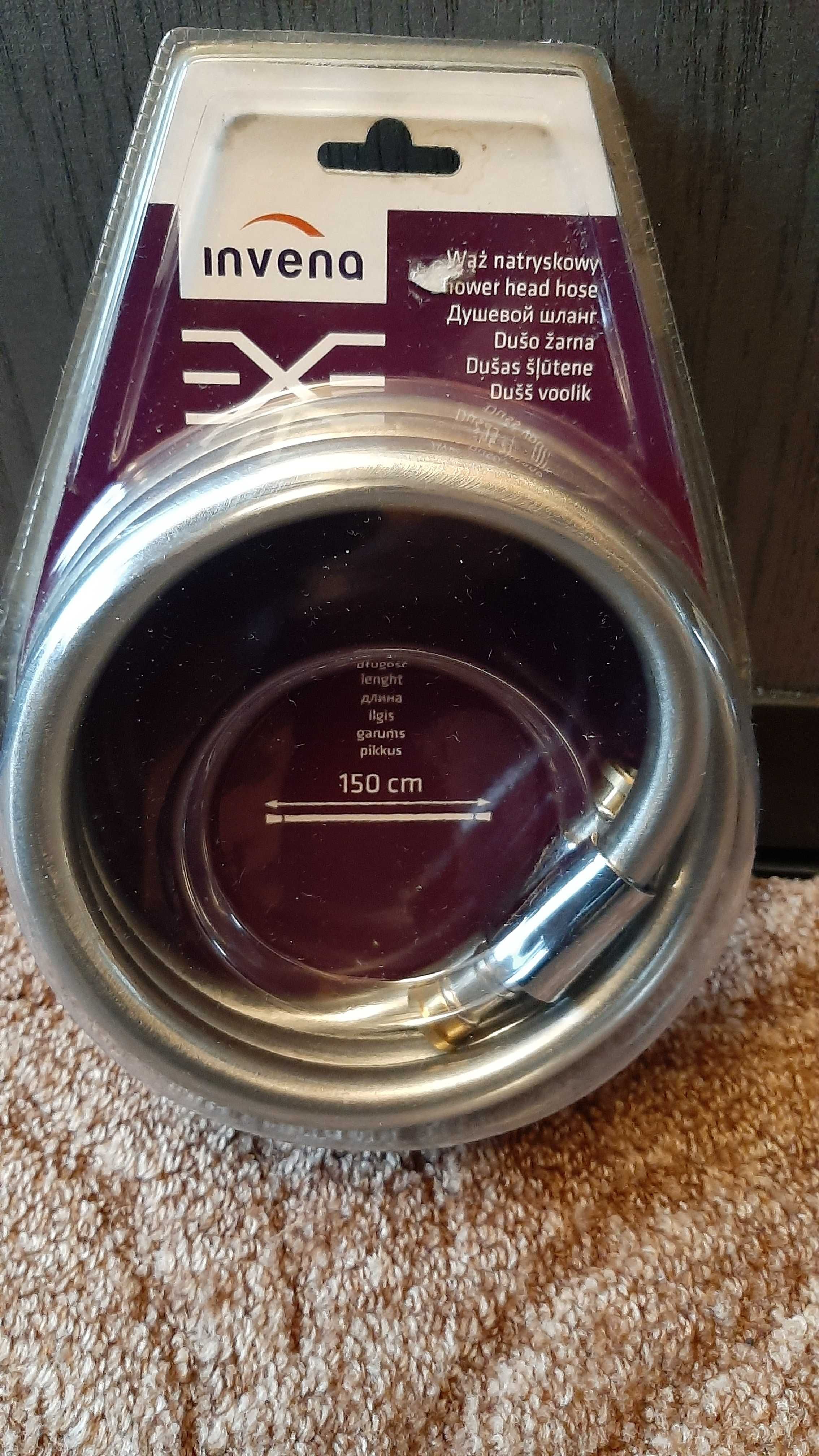 Nowy Wąż prysznicowy słuchawki natryskowy baterii wanny 150cm srebrny