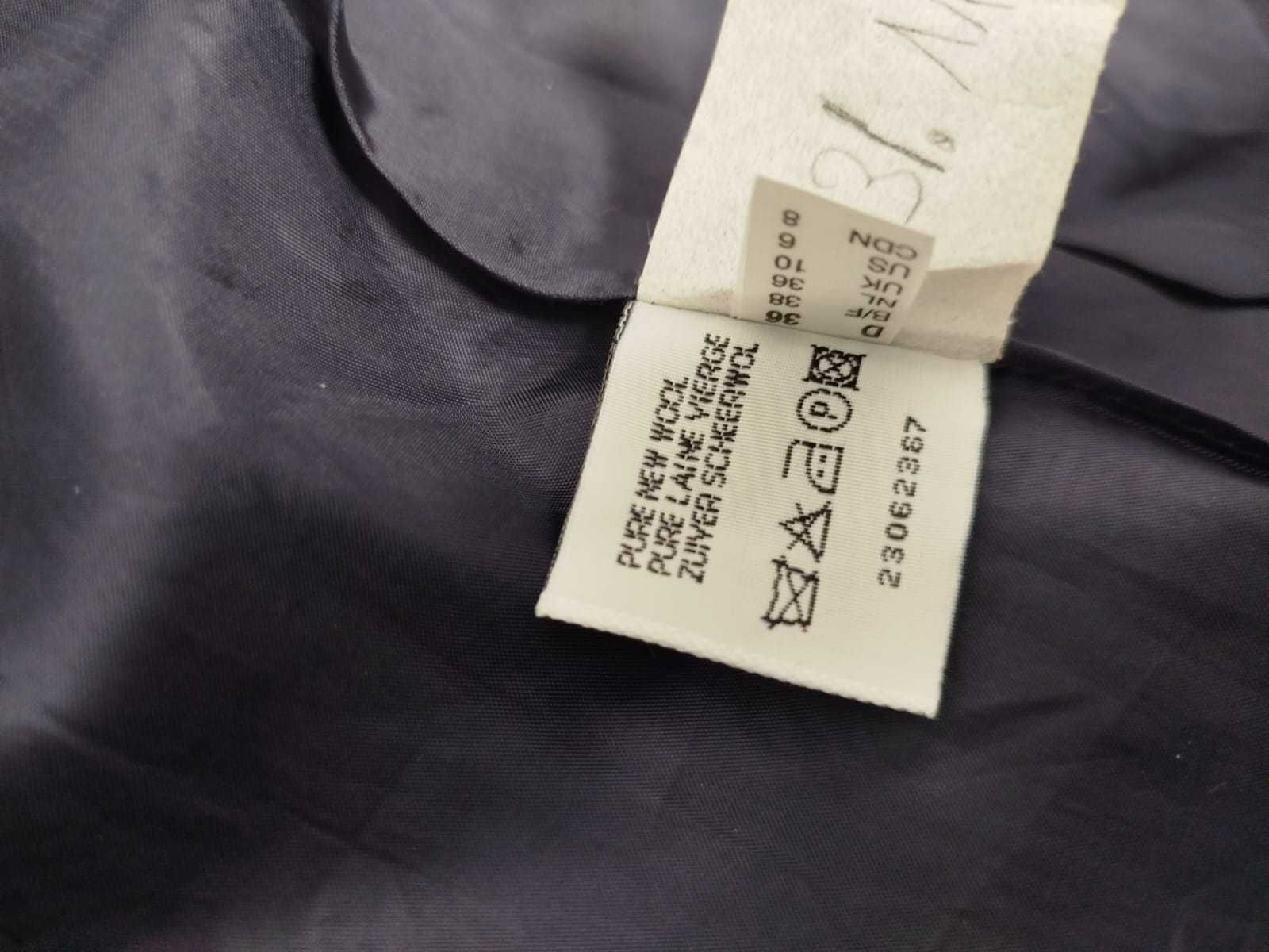 Vintage Shiny Wool Blazer Louis Feraud błyszczący wełniany żakie