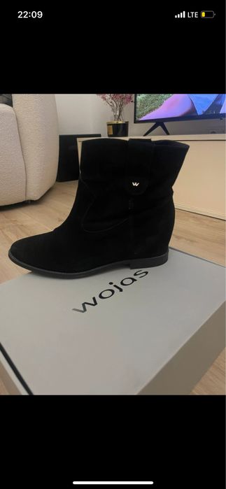 Kowbojki Wojas czarne