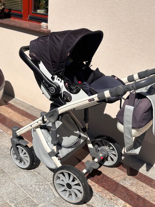 Wózek anex sport 3 w 1 plus akcesoria