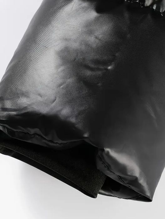 Куртка зимова чоловіча чорна пуховик