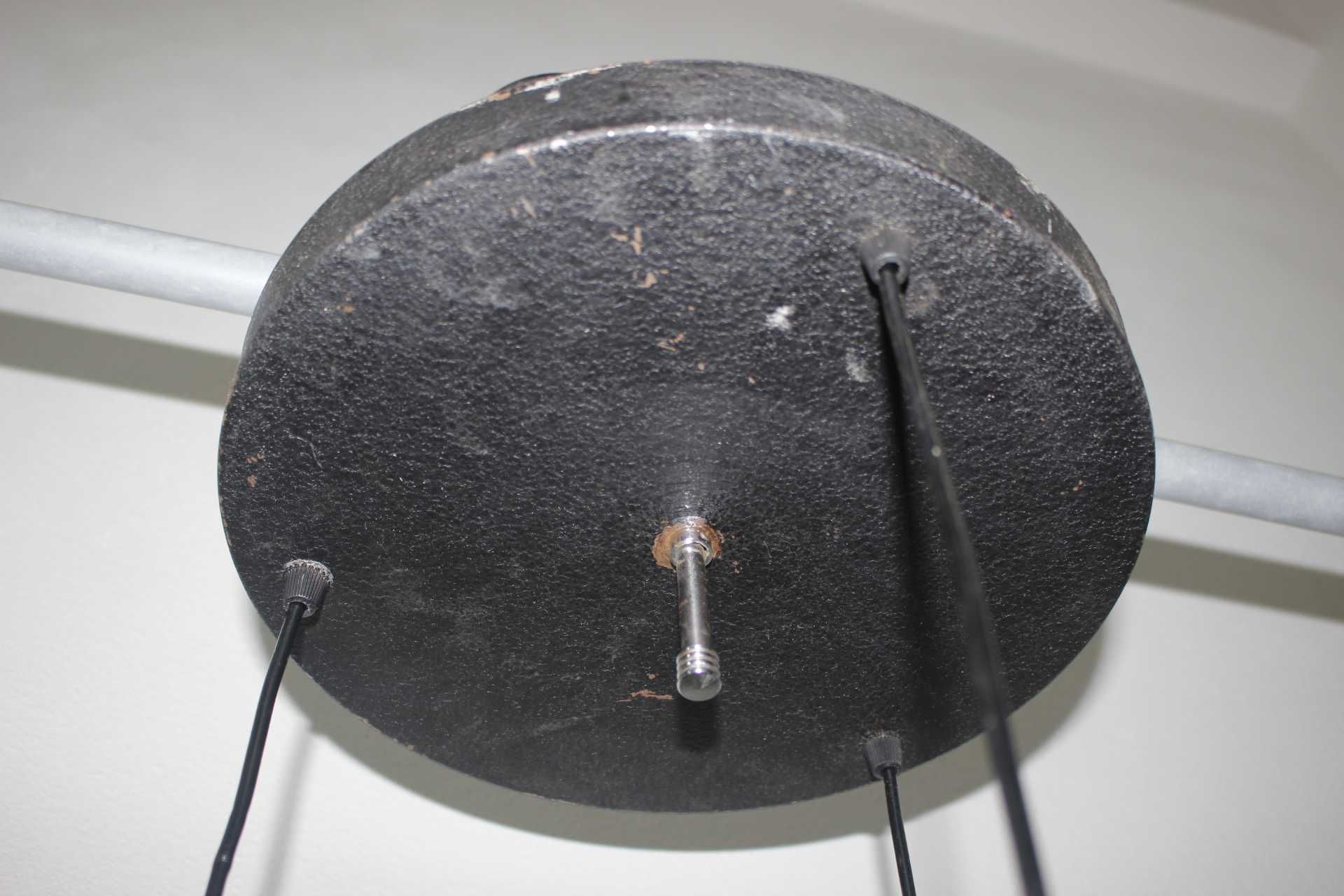 Antigo candeeiro - Space Age - Anos 60 / 70 - Cromado - Design