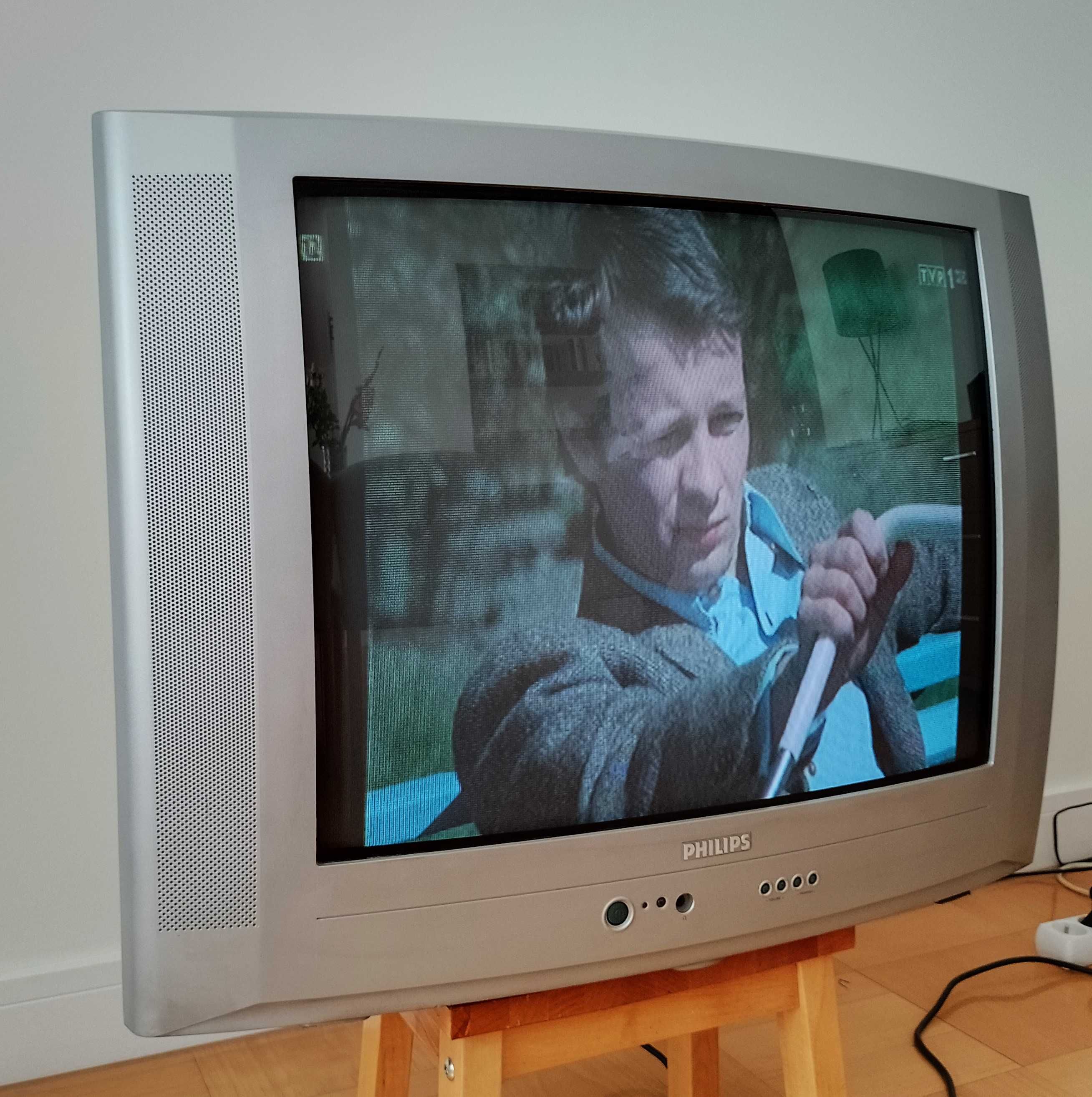 Telewizor kineskopowy retro Philips 28" - prawdziwy rarytas