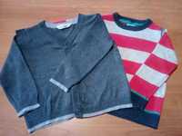 Sweterki dziecięce, rozmiar 92, H&M i F&F