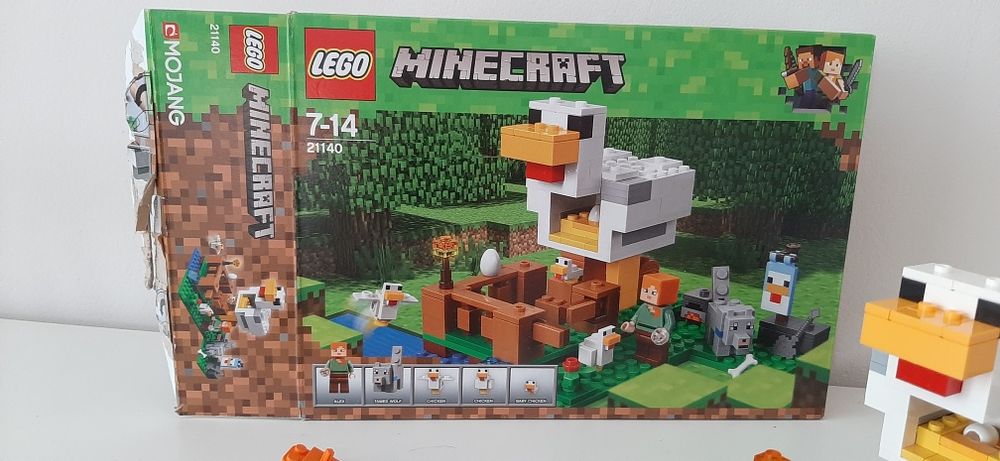 Lego Minecraft 21140 kurnik kompletny