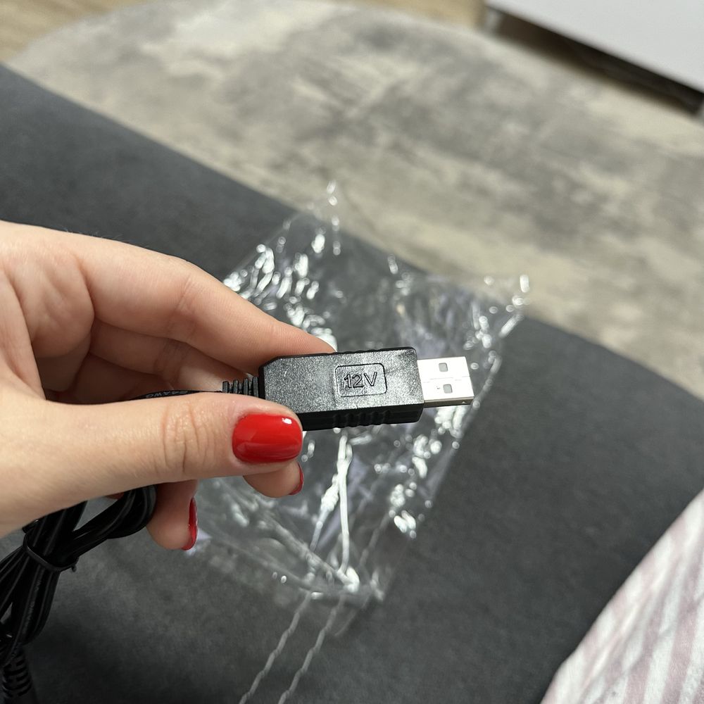 Продам кабель 12 V для роутера/павербанка