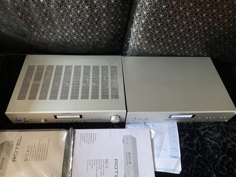 Unikatowy Rotel RA12/CD RCD12ZILV/FV 1450Euro/Zobacz!
