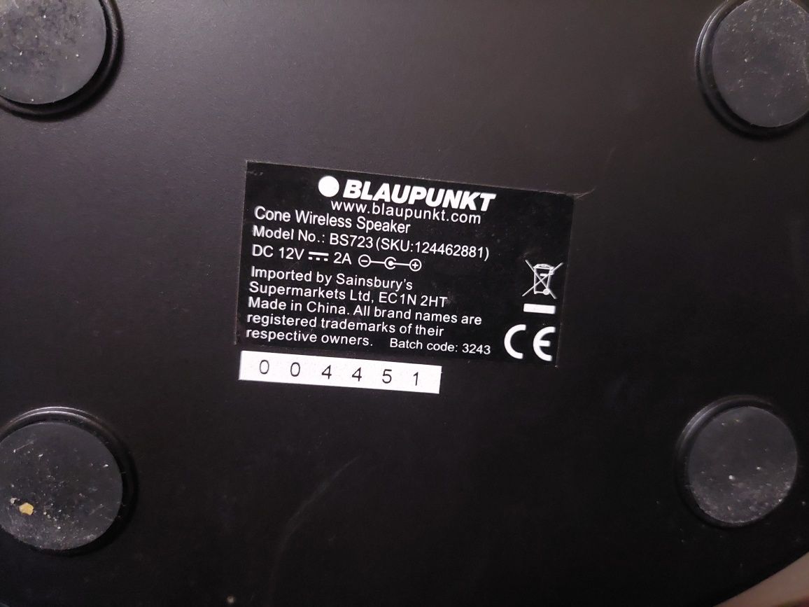 Беспроводная колонка Blaupunkt Cone Bluetooth