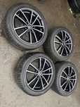 Felgi 5x112 18 z oponami borbet hankook 245/40