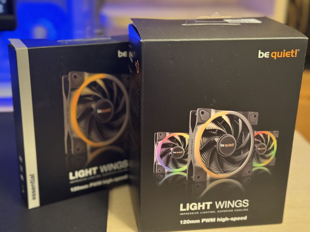 Якісні німецькі вентилятори be quiet light wings pwm high speed