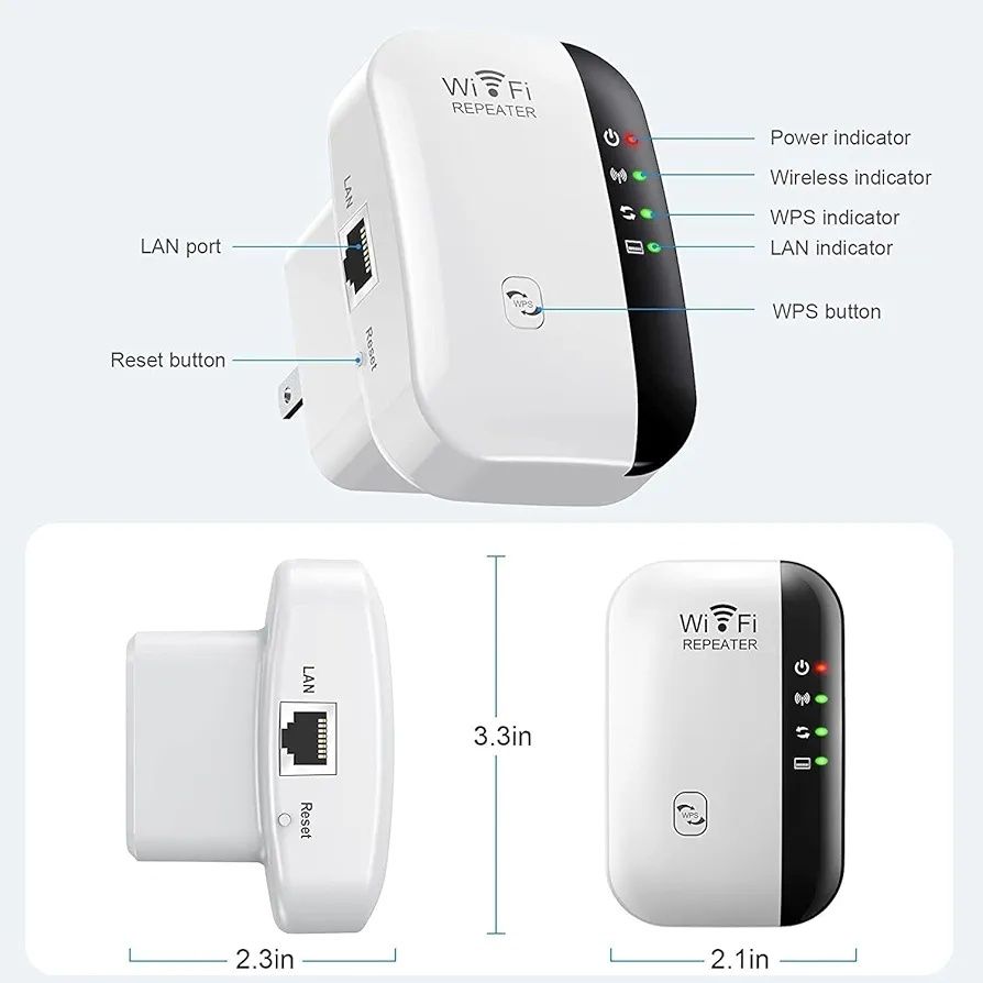 Wzmacniacz Wifi o długim zasięgu B930