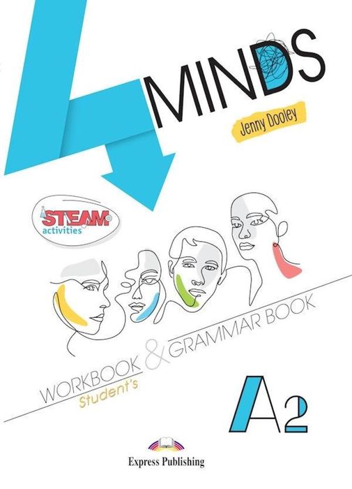 4 Minds A2 WB + GB + DigiBook (kod) Express Publishing Jenny Dooley Ro