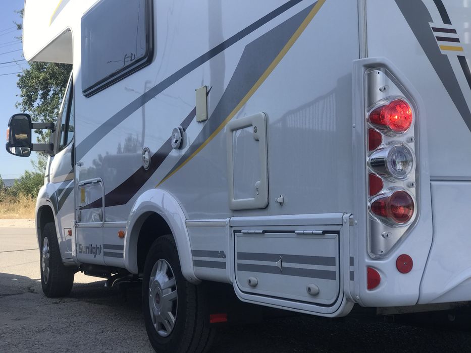 Autocaravana fiat sunlight
