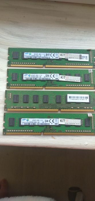 Озу пам'ять для ПК  16Gb DDR3 4GB (4x4gb)