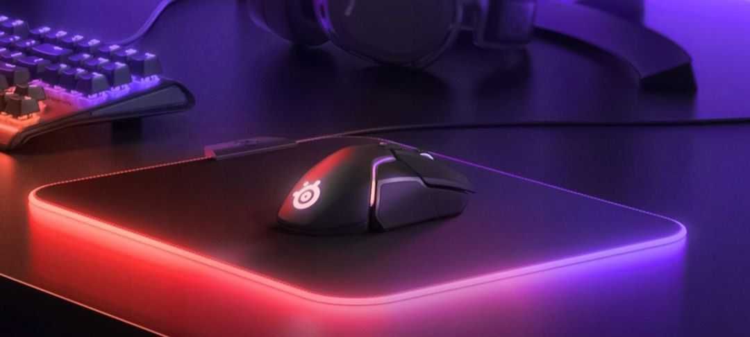 SteelSeries QcK Prism Compact Gaming Mousepad
