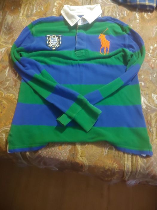 кофта поло с воротником