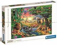 Puzzle 2000 Hq The African Gathering, Clementoni