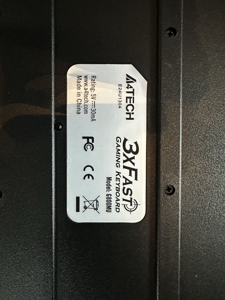 Игровая клавиатура 4tech G800MU
