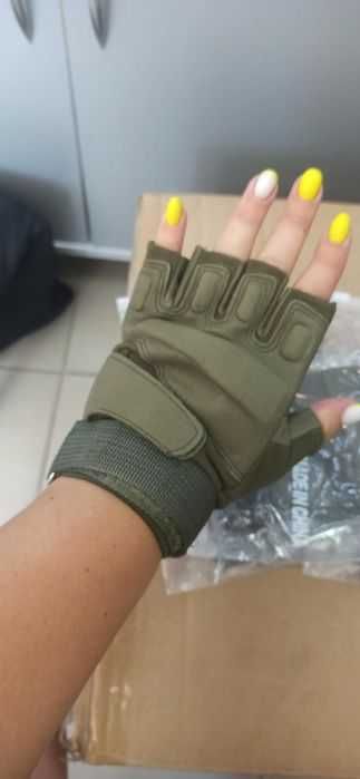 Мотоперчатки, велоперчатки Battlewolf тактические без пальцев XL