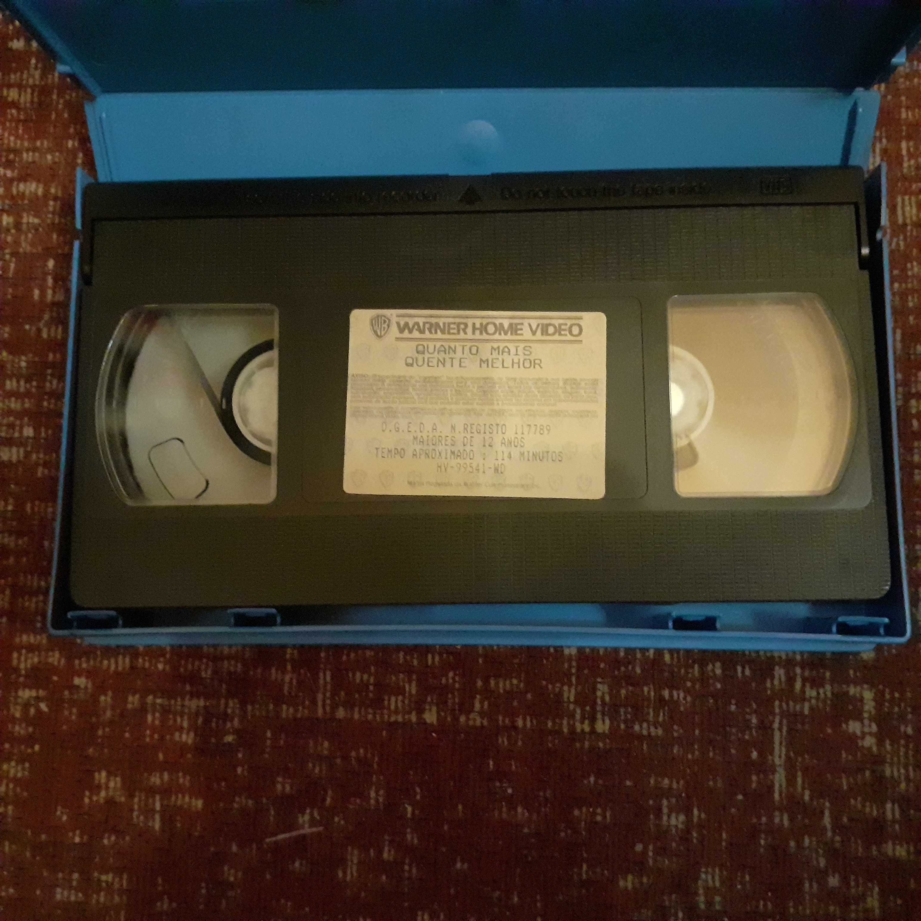 VHS  Até Ao Fim Do Mundo e Quanto Mais Quente Melhor