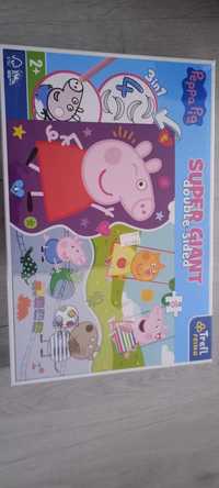 Nowe giga puzzle peppa