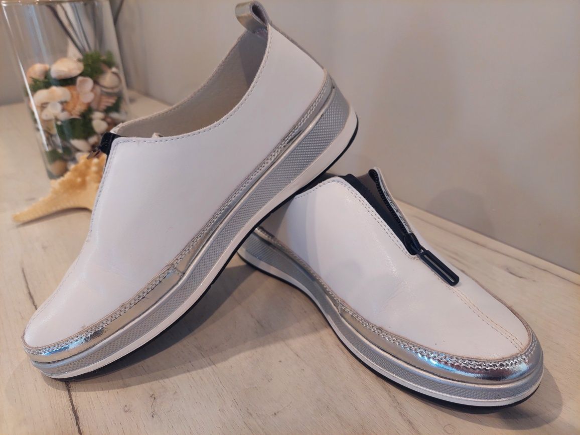 Buty skóra naturalna