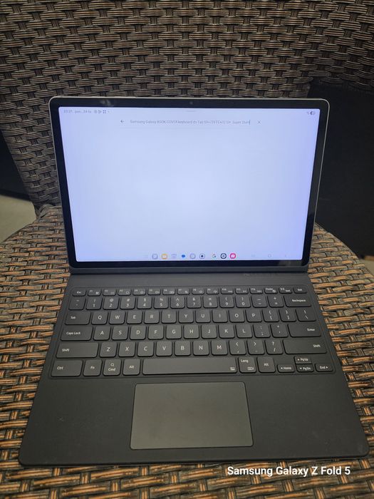 Etui Samsung Book Cover Keyboard do Tab S9+/S9 FE+/S10+ Wifi/5G,Orygin