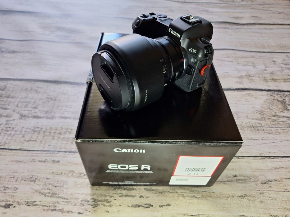 Canon EOS R body niski przebieg zadbany bez filmu