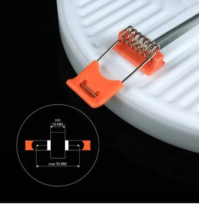 LED світильник BIOM UNI 8W 12W 18W 24W 32w точковий врізний (РУХЛИВІ К