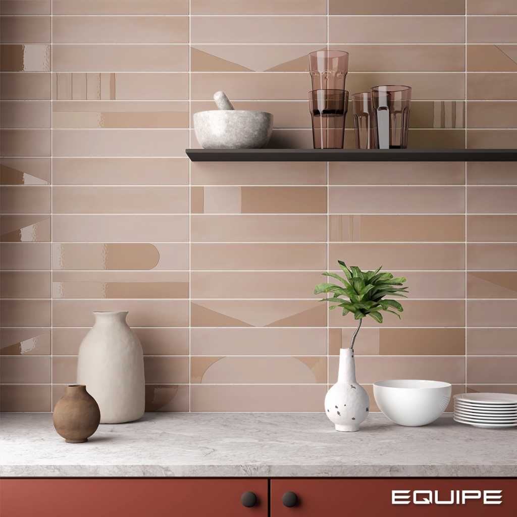 Płytki Equipe Wadi Decor 6x30 kolor: Taupe; 3,5 opakowania