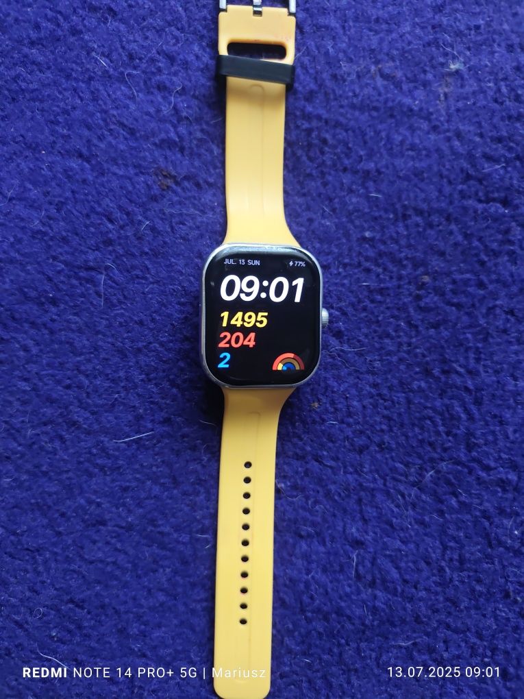 Xiaomi redmi watch 5 srebrny ideał