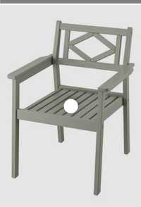 Krzesło ogrodowe eukaliptusowe bondholmen Ikea
