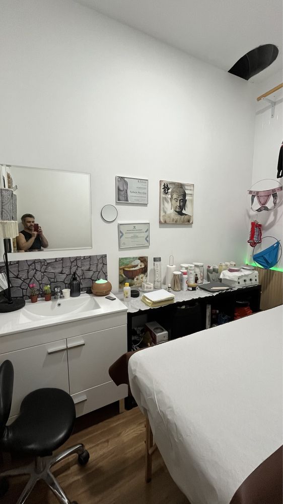 Depilação e Massagem