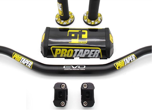 Kierownica gripy adaptery gąbka cr crf yz yzf wr rm rmz kx kxf KTM