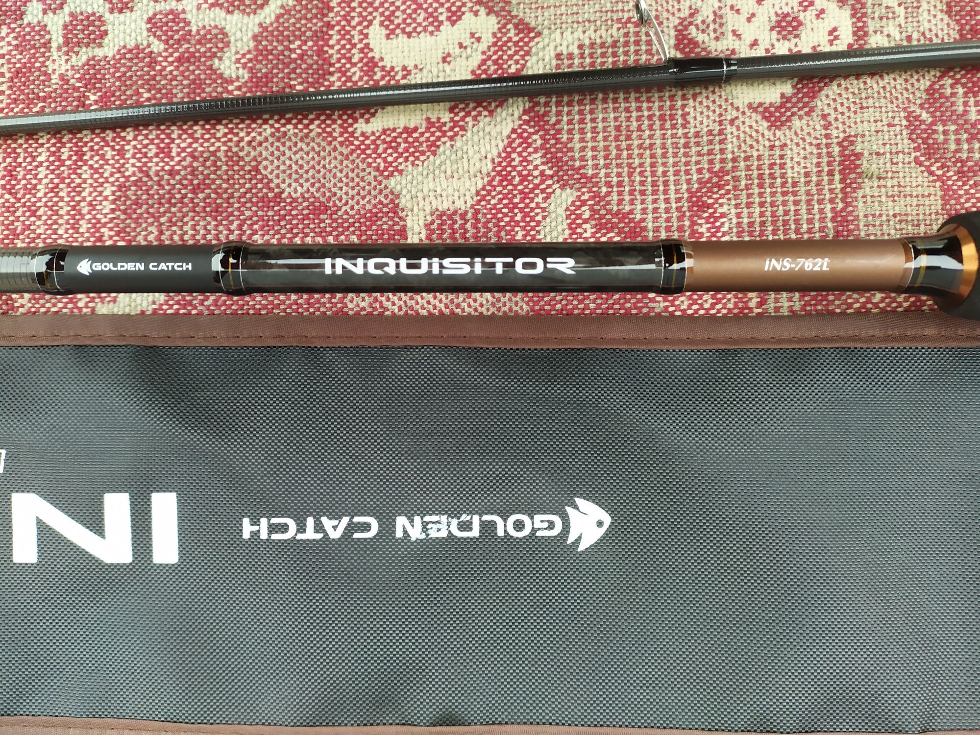 Вудилище спінінгове GC Inquisitor INS-762L 2.29м 2-12г
Каталог
Вудилищ