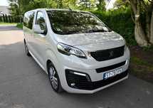 Peugeot Traveller Webasto Panorama Skóra Masaż Stoliki Head Up Elektr. otwierane drzwi