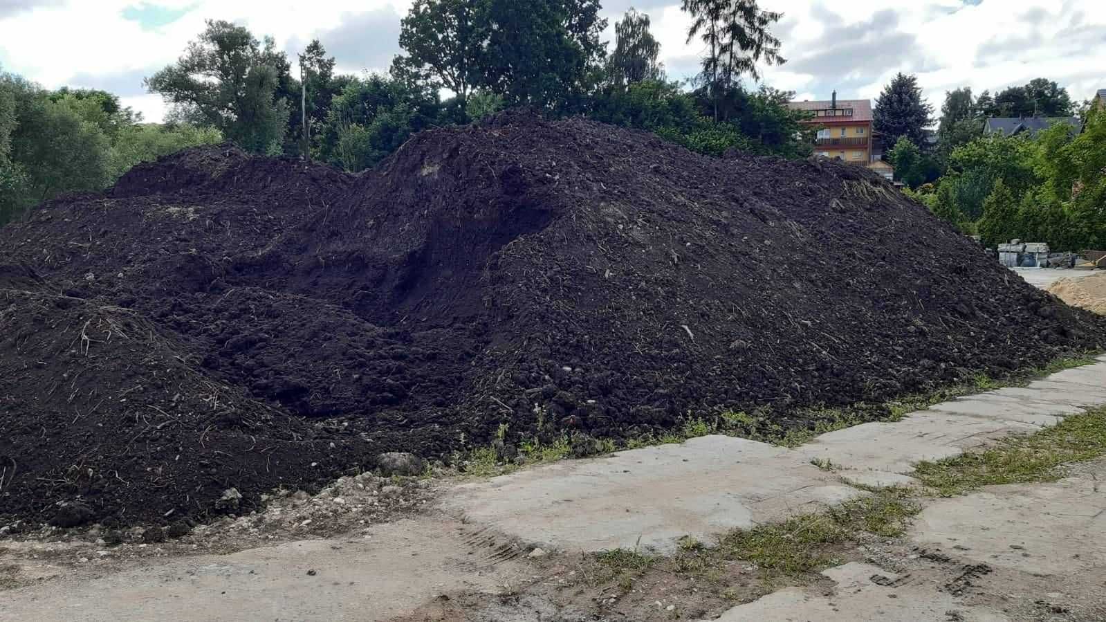 Czarnoziem,ziemia ogrodowa-bez zanieczyszczeń-transport